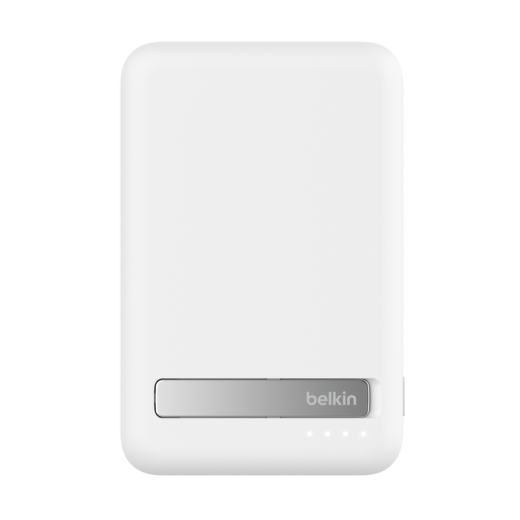 Повербанк Belkin BoostCharge Pro Magnetic Power Bank with Qi2 15W 5K White (BPD006btWH)