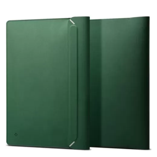 Чехол-папка Spigen Valentinus Jeju Green для MacBook 13" - 14"  (AFA06417)