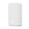 Павербанк (Зовнішній акумулятор) Baseus Airpow Magnetic Mini Wireless Fast Charge Power Bank 20000mAh 20W White - With Simple Series Charging Cable Type-C to Type-C (20V/3A) 30cm White