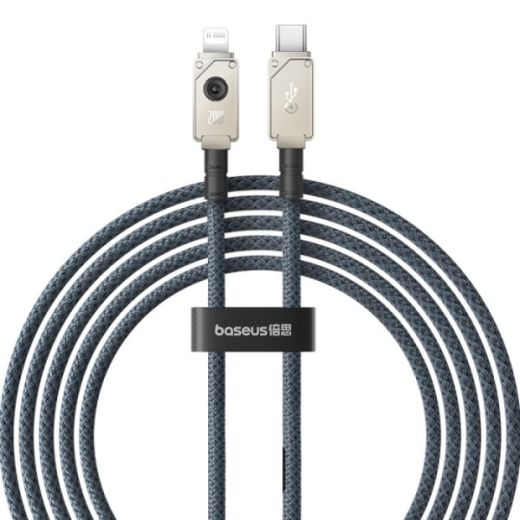 Кабель Baseus Unbreakable Series 20W PD Fast Charging Data Cable Type-C to Lightning 2м White (P10355803221-01)