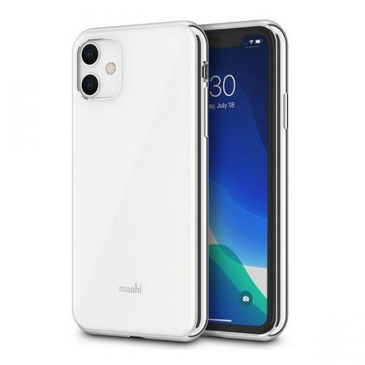 Чехол Moshi iGlaze SnapTo Case Pearl White (99MO113104) для iPhone 11