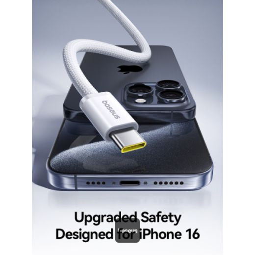 Кабель Baseus Dynamic 4 Fast Charging Type-C to Type-C 100W 1м Cluster Black (P10381400111-00)