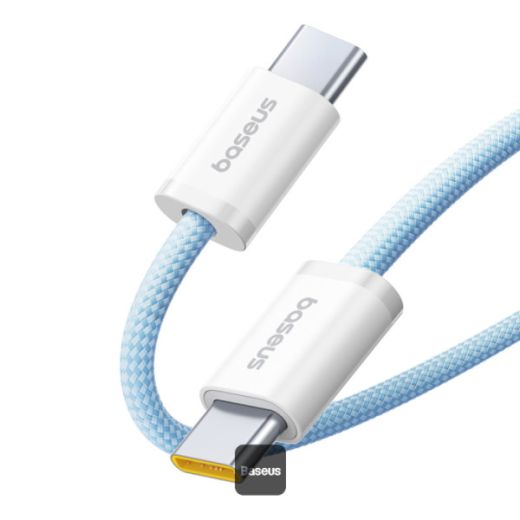 Кабель Baseus Dynamic 4 Fast Charging Type-C to Type-C 100W 1м Blue (P10381400311-00)