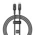 Кабель Baseus Unbreakable Series 20W PD Fast Charging Data Cable Type-C to Lightning 1м Black (P10355803111-00) Кабель Baseus Unbreakable Series 20W PD Fast Charging Data Cable Type-C to Lightning 1м Black (P10355803111-00)