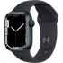 Б/У Apple Watch Series 7 GPS 45mm Midnight Aluminum Case With Midnight Sport Band (MKN53) (5+)