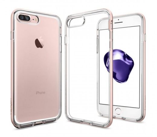 Чохол Spigen Neo Hybrid Crystal Rose Gold для iPhone 7 Plus/8 Plus