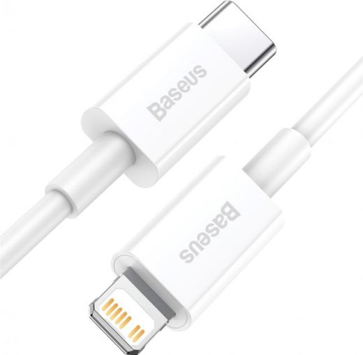 Кабель Baseus Superior Series Fast Charging Data Cable Type-C to iP PD 20W 1m White (CATLYS-A02)