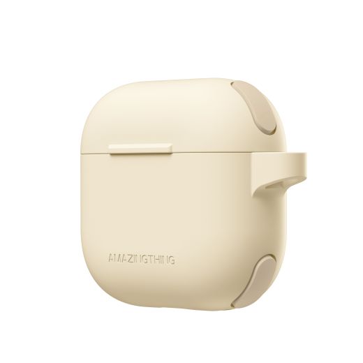 Силіконовий чохол AmazingThing Omni GripClip Case Desert для Airpods 4 (APRO4OMGD)