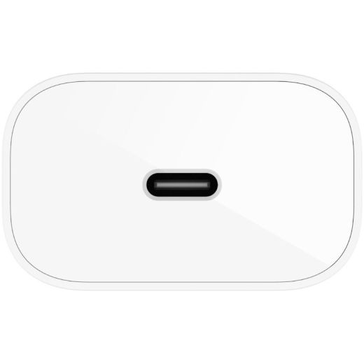 Зарядка Belkin BoostCharger 25W Type-C White with Type-C to Type-C (WCA004VF1MWH-B6)
