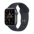 Б/У Смарт-годинник Apple Watch SE GPS 44mm Space Grey Aluminium Case with Midnight Sport Band (MKQ63) Стан нового.