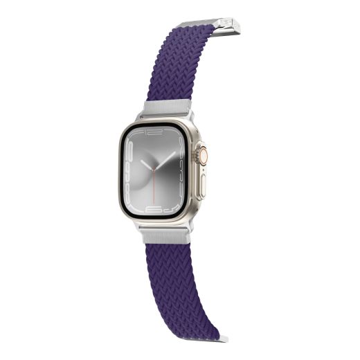 Плетенный ремешок AMAZINGthing TITAN WEAVE II Braided Sport Band Purple для Apple Watch 49мм | 45мм | 44мм