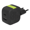 Сетевое зарядное устройство InfinityLab InstantCharger 30W 2 USB Black
