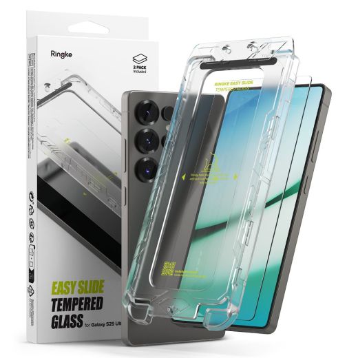 Захисне скло Ringke Easy Slide 2 шт. Clear для Galaxy S25 Ultra