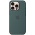 Силиконовый чехол CasePro Silicone Case with MagSafe Lake Green для iPhone 16 Pro