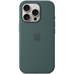 Силиконовый чехол CasePro Silicone Case with MagSafe (Camera Control) Lake Green для iPhone 16 Pro