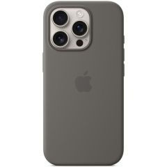 Силіконовий чохол CasePro Silicone Case with MagSafe (Camera Control) Stone Gray для iPhone 16 Pro