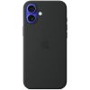 Силиконовый чехол CasePro Silicone Case with MagSafe (Camera Control) Black для iPhone 16 Plus