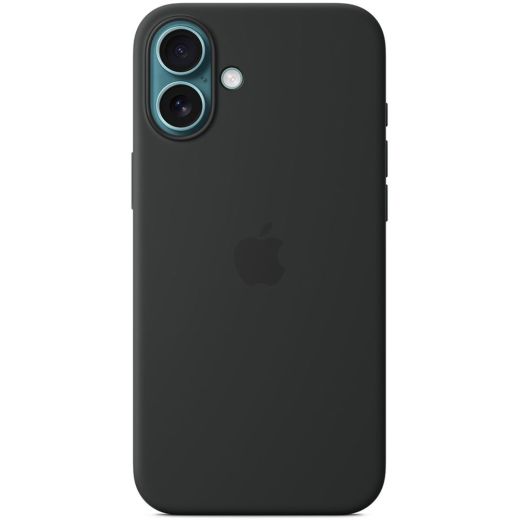 Силіконовий чохол  CasePro Silicone Case with MagSafe Black для iPhone 16 Plus