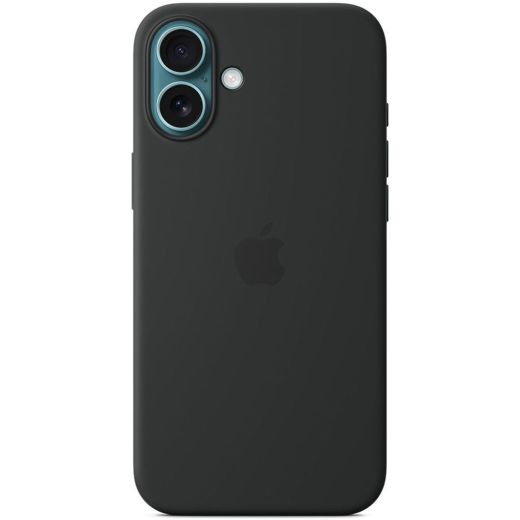 Силиконовый чехол CasePro Silicone Case with MagSafe (Camera Control) Black для iPhone 16 Plus