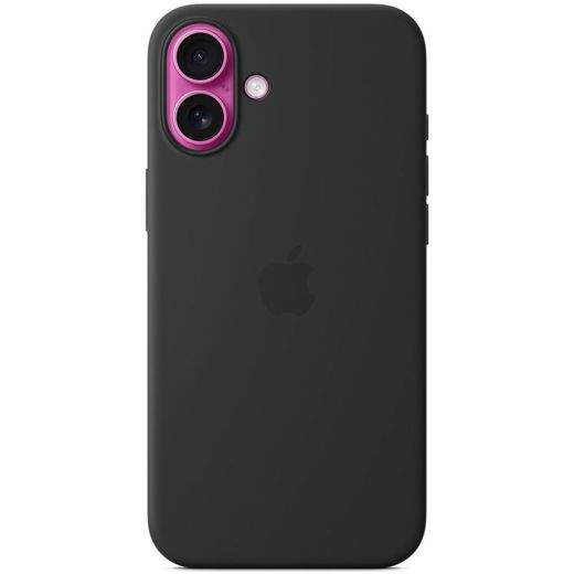 Силиконовый чехол CasePro Silicone Case with MagSafe (Camera Control) Black для iPhone 16 Plus