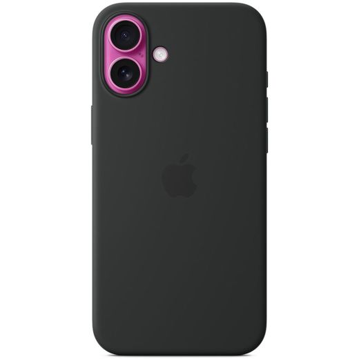 Силіконовий чохол  CasePro Silicone Case with MagSafe Black для iPhone 16 Plus