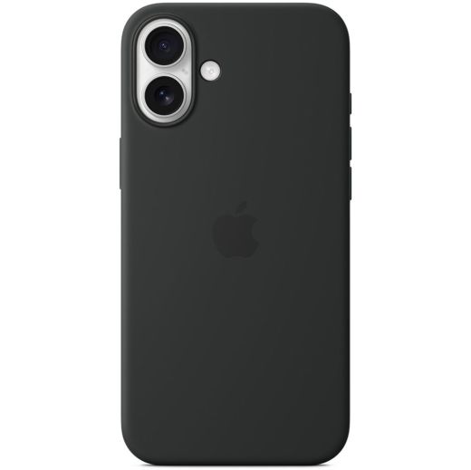 Силіконовий чохол  CasePro Silicone Case with MagSafe Black для iPhone 16 Plus