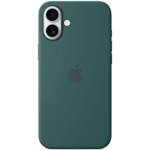 Силиконовый чехол CasePro Silicone Case with MagSafe (Camera Control) Lake Green для iPhone 16 Plus