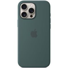 Силиконовый чехол CasePro Silicone Case with MagSafe (Camera Control) Lake Green для iPhone 16 Pro Max
