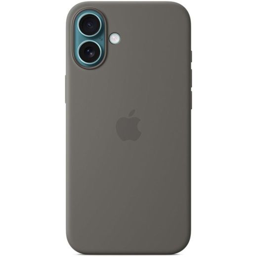 Силіконовий чохол CasePro Silicone Case with MagSafe (Camera Control) Stone Gray для iPhone 16 Plus