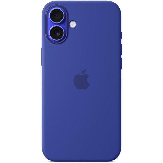 Силіконовий чохол CasePro Silicone Case with MagSafe (Camera Control) Ultramarine для iPhone 16 Plus