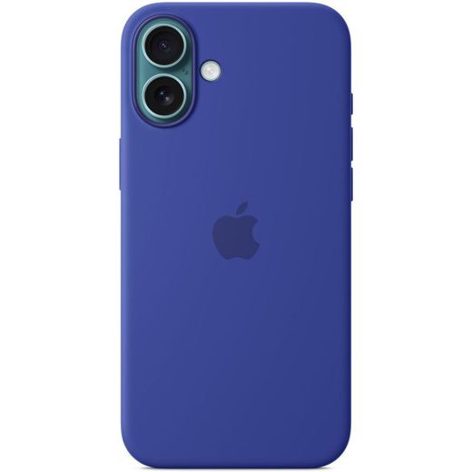 Силіконовий чохол CasePro Silicone Case with MagSafe (Camera Control) Ultramarine для iPhone 16 Plus