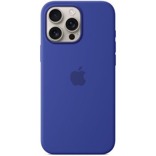 Силіконовий чохол CasePro Silicone Case with MagSafe Ultramarine для iPhone 16 Pro Max