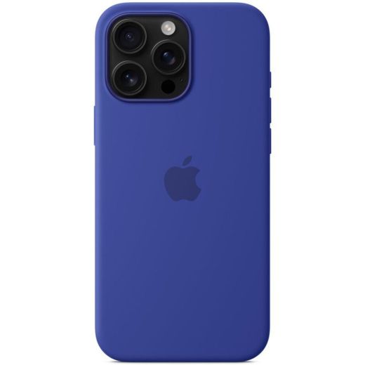 Силіконовий чохол CasePro Silicone Case with MagSafe (Camera Control) Ultramarine для iPhone 16 Pro Max