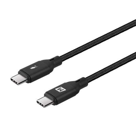 Кабель Momax Go Link USB-C to USB-C Braided Cable 2m Black