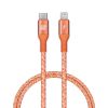 Кабель Momax Elite Link USB-C to Lightning Nylon-Braided Fast Charging Cable (1.2m) Orange