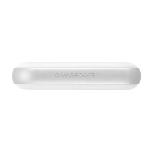 Повербанк (внешний аккумулятор) с беспроводной зарядкой Momax Q.Mag Power 3 Magnetic Wireless Battery Pack 7200mAh White