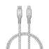 Кабель Momax Elite Link USB-C to Lightning Nylon-Braided Fast Charging Cable (1.2m) Silver