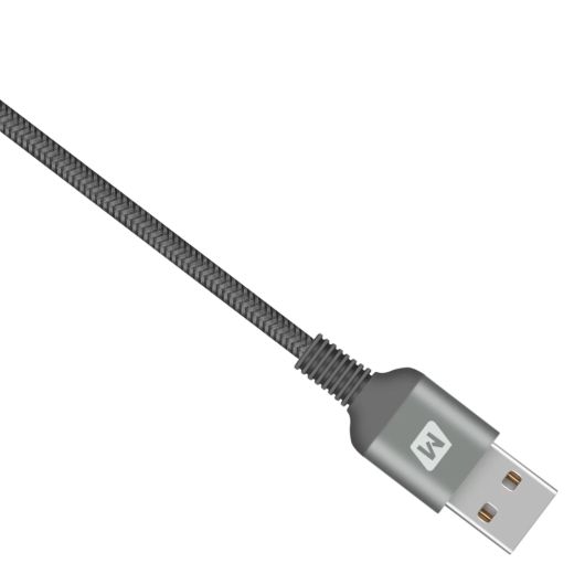 Кабель Momax Elite Link Lightning Triple-Braided Cable (1.2M) Black