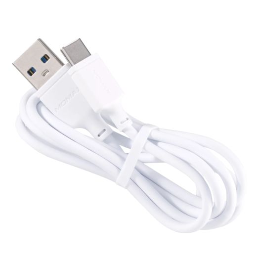 Кабель Momax Zero USB to Type C Charge/Sync Cable 1m White