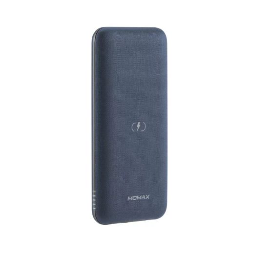 Повербанк (внешний аккумулятор) с беспроводной зарядкойMomax Q.Power MFi Touch Wireless Power Bank (10000mAh) Blue