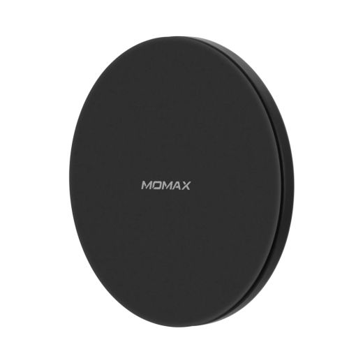 Беспроводная зарядка Momax Q.Pad Max 15W Ultra Slim Wireless Charger Black