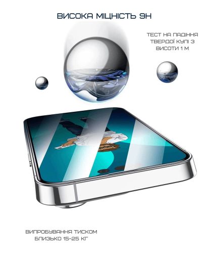 Преміум захисне скло Anank 2.5D Curved Clear (2шт.) Glass для iPhone 15 Pro (2002721)