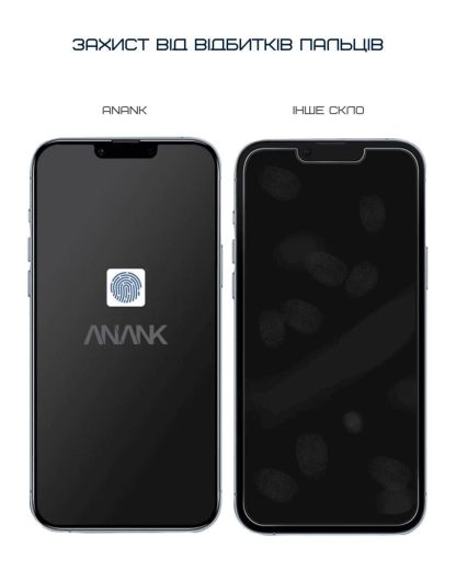 Защитное стекло Anank 2.5D Anti-fingerprint Glass для iPhone 16 Pro (2003105)