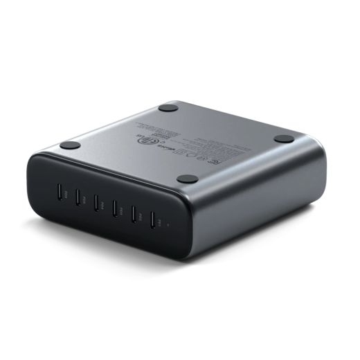 Зарядний пристрій Satechi 200W USB-C 6-Port Gan Charger (ST-C200GM-EU)