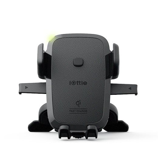Тримач та док-станція iOttie Car Holder Qi Wireless Charging CD Mount Easy One Touch 4 Black (HLCRIO136AM)