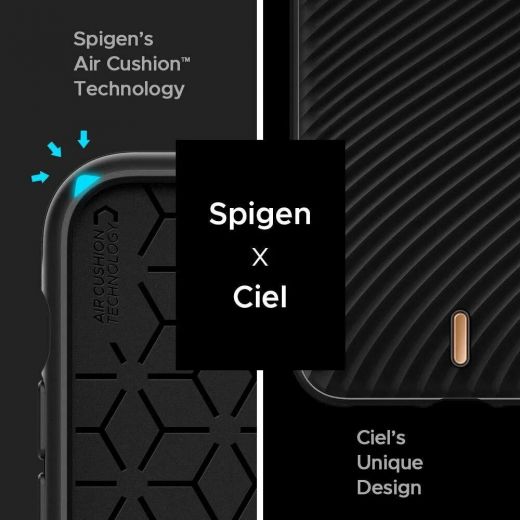 Чохол Spigen Ciel Wave Shell Black для iPhone 11 Pro