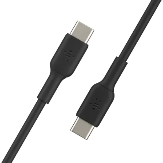 Кабель Belkin USB-С to USB-С PVC 1 метр Black (CAB003BT1MBK)