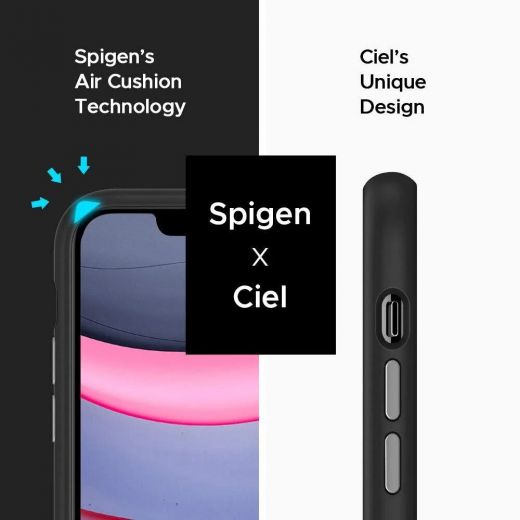 Чохол Spigen Ciel Color Brick Black для iPhone 11