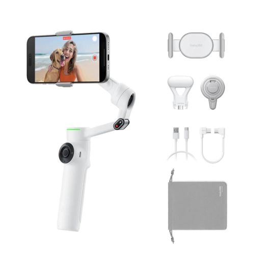 Монопод-стабилизатор Insta360 Flow 2 Pro Creator Bundle Summit White