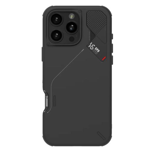 Чохол Aulumu A16 Slim Shockproof MagSafe Black для iPhone 16 Pro Max